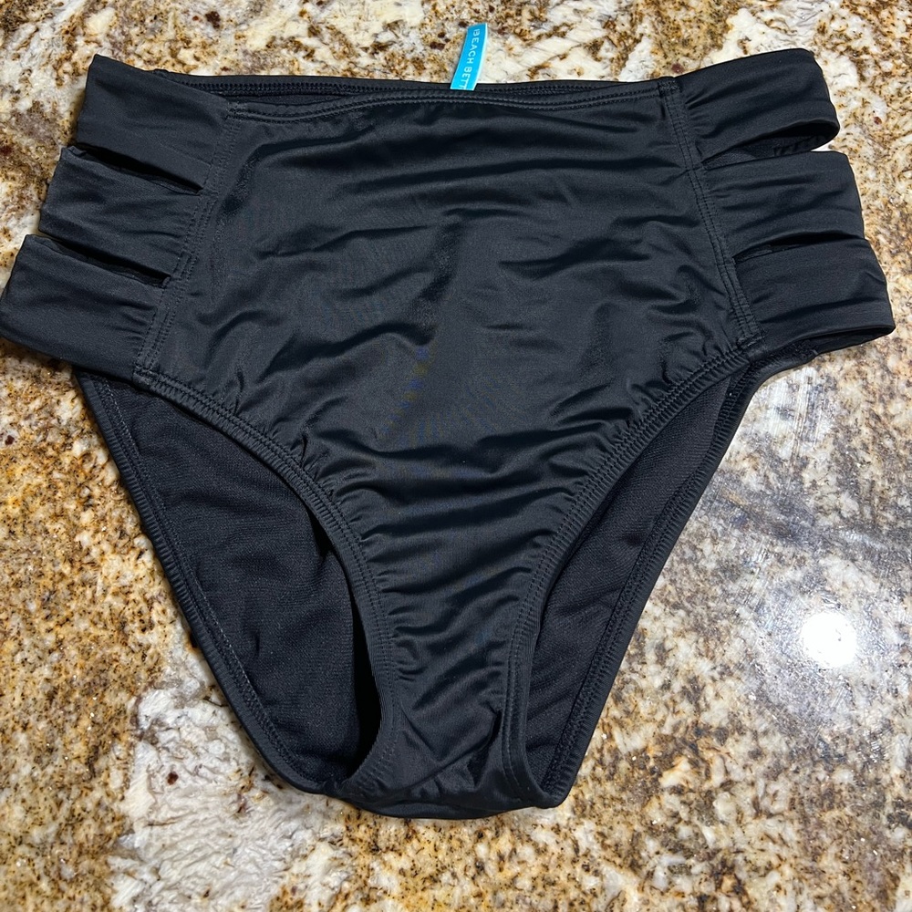 High waist bikini bottom Slimming Control Miracle Brands Beach Betty Women's